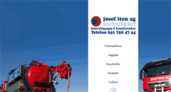 Desktop Screenshot of josef-iten-ag.ch