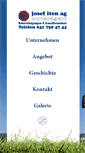 Mobile Screenshot of josef-iten-ag.ch